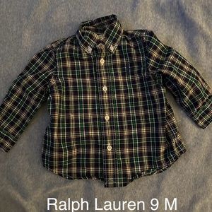 Baby Ralph Lauren button down shirt 9 month